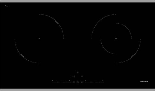 Ảnh của Bếp điện từ đôi kết hợp Feuer F66 Hi-light 