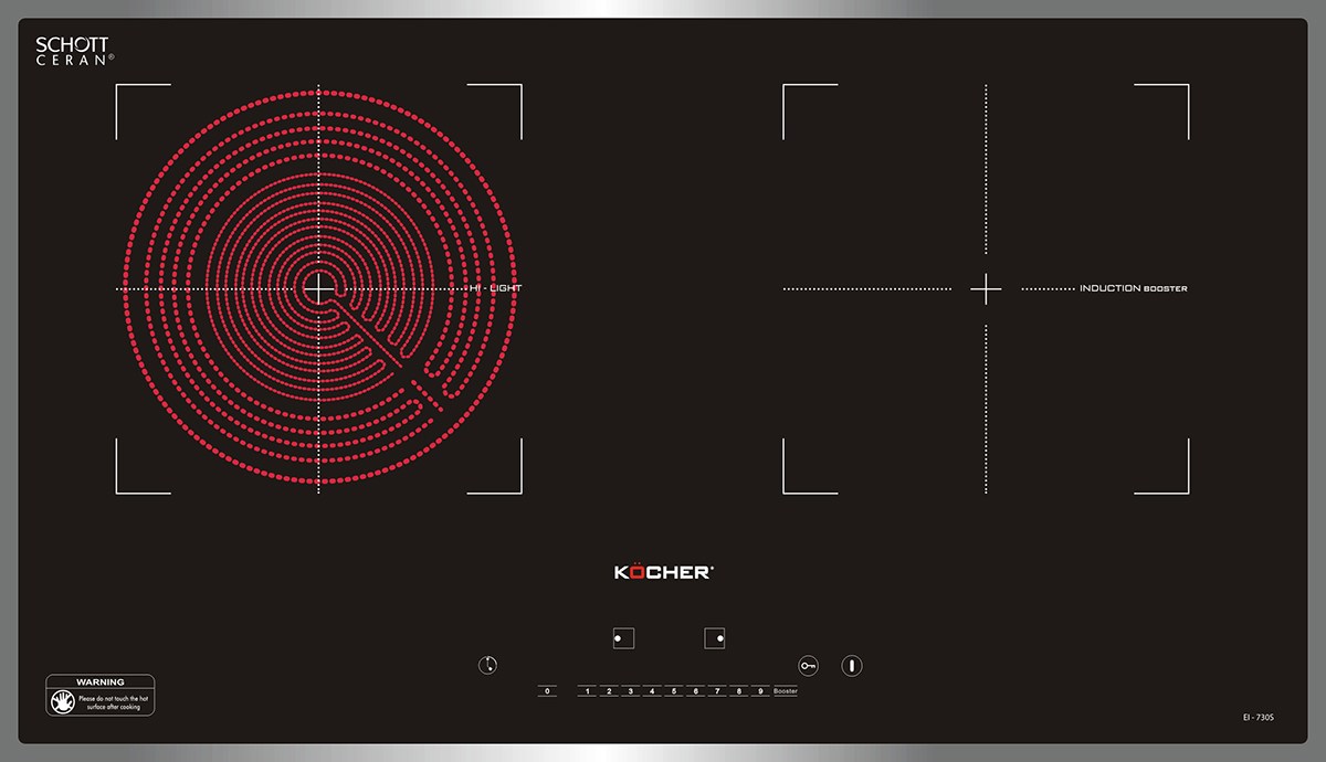 Ảnh của Bếp điện- từ Kocher EI730S