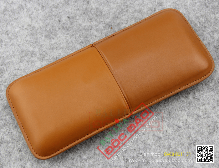Bao da đựng Cigar (xì gà) Cohiba chất liệu da cao cấp - Mã SP: 1300L