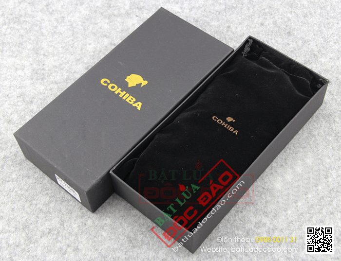 Bao da đựng Cigar (xì gà) Cohiba chất liệu da cao cấp - Mã SP: 1300L