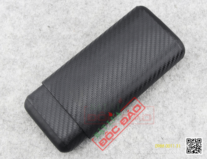 Bao da đựng Cigar (xì gà) chính hãng Cohiba loại 3 điếu - Mã SP: BLP301C
