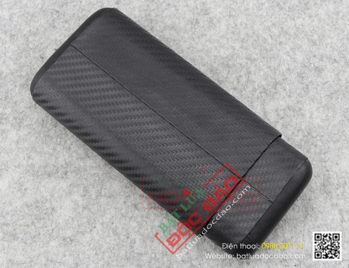 Bao da đựng Cigar (xì gà) chính hãng Cohiba loại 3 điếu - Mã SP: BLP301C
