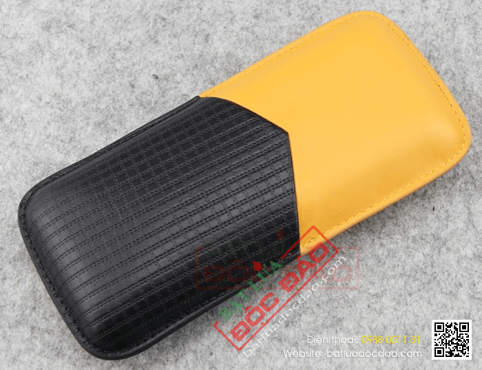 Bao da đựng Cigar (xì gà) Cohiba chính hãng loại 3 điếu - Mã SP: 1304L