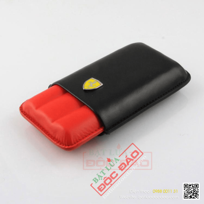 Bao da đựng Cigar (xì gà) Cohiba chính hãng loại 3 điếu - Mã SP: RAFP303