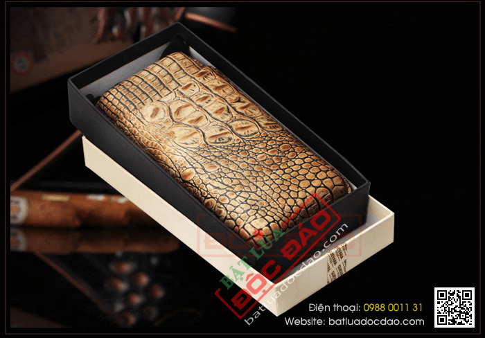 Bao da đựng Cigar (xì gà) Cohiba loại 3 điếu chính hãng - Mã SP: CP101