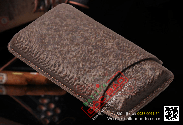Bao da đựng Cigar (xì gà) Cohiba loại 3 điếu chính hãng - Mã SP: CP101