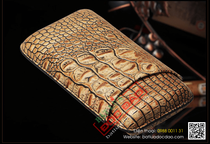 Bao da đựng Cigar (xì gà) Cohiba loại 3 điếu chính hãng - Mã SP: CP101