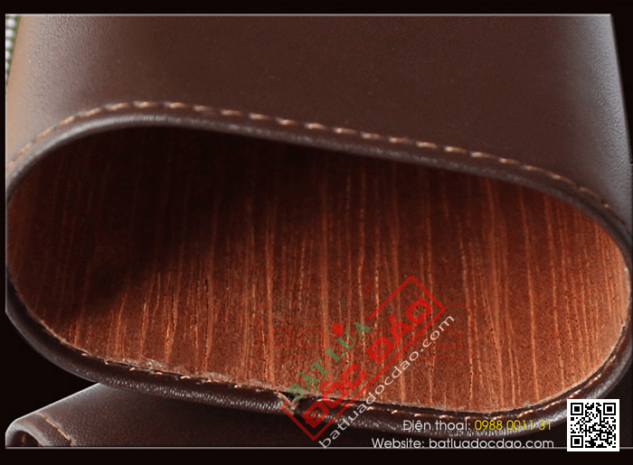 Bao da đựng Cigar (xì gà) Cohiba loại 3 điếu màu nâu chính hãng - Mã SP: P303