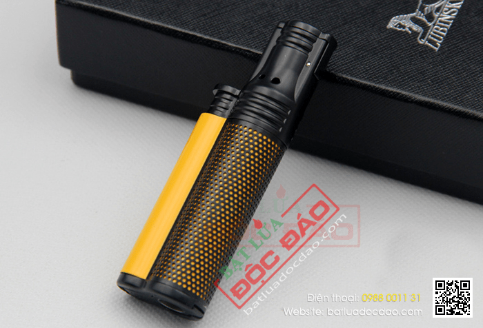 Bật lửa xì gà 1 tia Lubinski cao cấp kèm đục - Mã SP: KB26