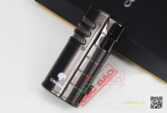 Bật lửa xì gà (cigar) Cohiba 3 tia kèm đục - Mã SP: H17