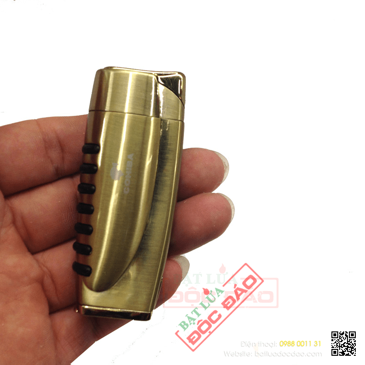 Bật lửa khò hút Cigar (xì gà) cohiba chính hãng loại 1 tia lửa có thiết bị đục xì gà - Mã SP: BLH087