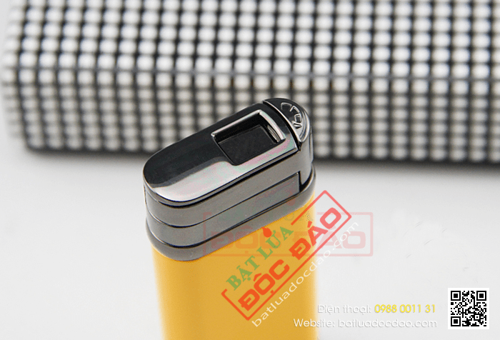 Bật lửa khò hút Cigar (xì gà) Cohiba chính hãng loại 1 tia lửa có thiết bị đục Xì gà - Mã SP: BLH097