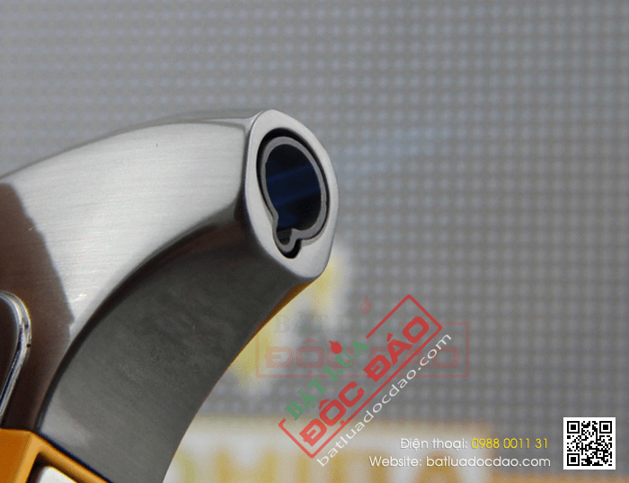 Bật lửa khò hút Cigar (xì gà) chính hãng Cohiba loại 1 tia lửa có 2 thiết bị đục lỗ cho Cigar mini và Cigar đại - Mã SP: BLH006