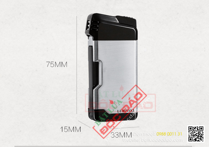 Bật lửa hút tẩu Lubinski cao cấp - Mã SP: LB37