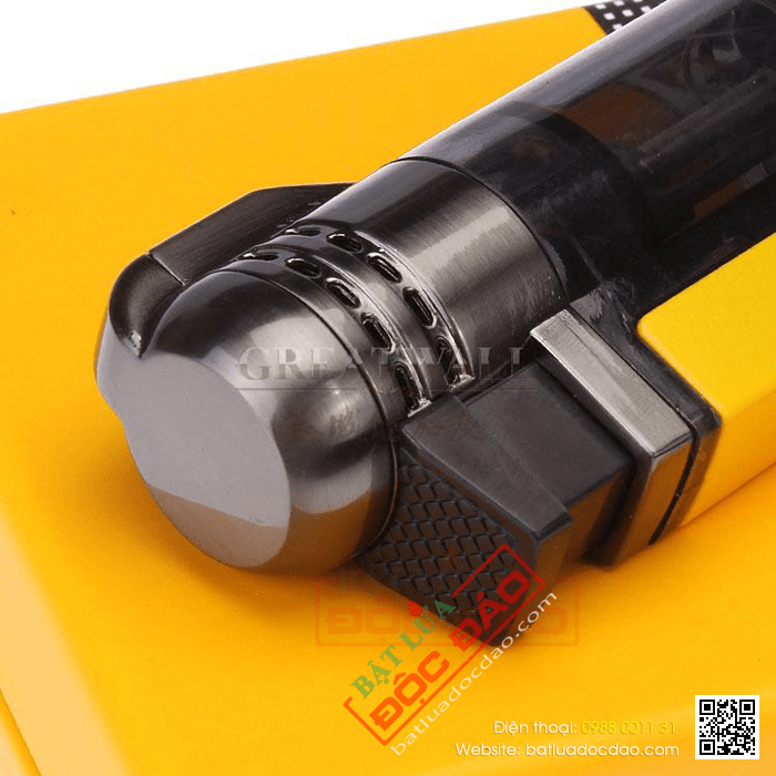 Bật lửa khò hút Cigar (xì gà) Cohiba chính hãng 3 tia lửa khò - Mã SP: COB373