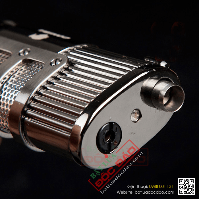 Bật lửa khò hút Cigar (xì gà) Cohiba chính hãng có thiết bị đục Cigar - Mã SP: BC02