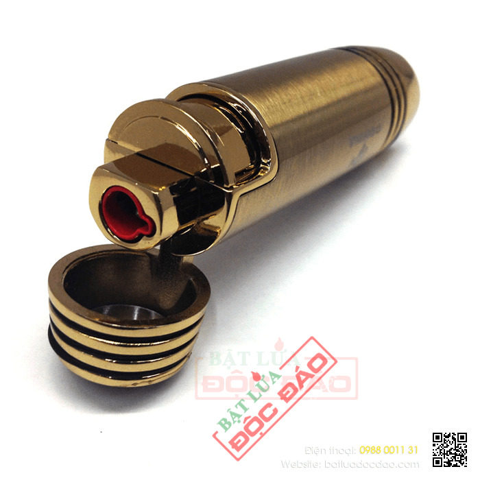 Bật lửa khò hút Cigar (xì gà) cohiba chính hãng loại 1 tia lửa có thiết bị đục xì gà - Mã SP: BLH088