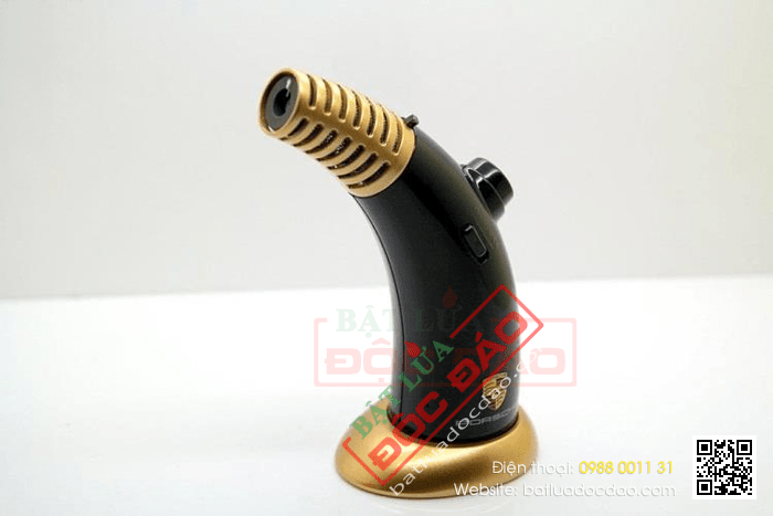 Bật lửa khò hút Cigar (xì gà) Cohiba chính hãng loại 1 tia lửa để bàn - Mã SP: BLH103