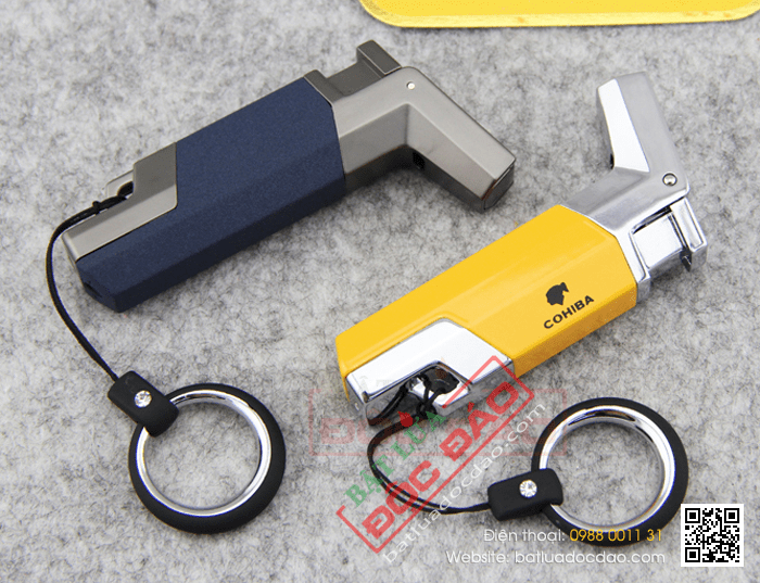 Bật lửa khò hút Cigar (xì gà) Cohiba chính hãng loại 1 tia lửa - Mã SP: BLH023