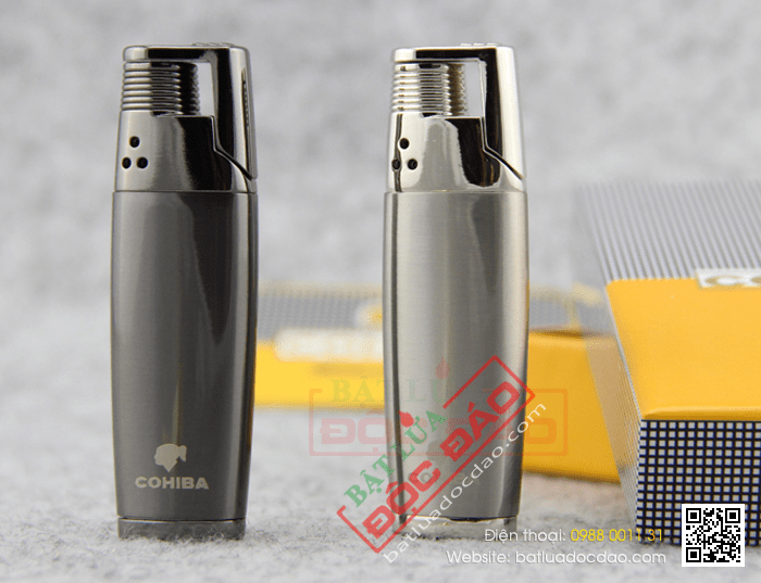 Bật lửa khò hút Cigar (xì gà) Cohiba chính hãng loại 1 tia lửa - Mã SP: BLH057