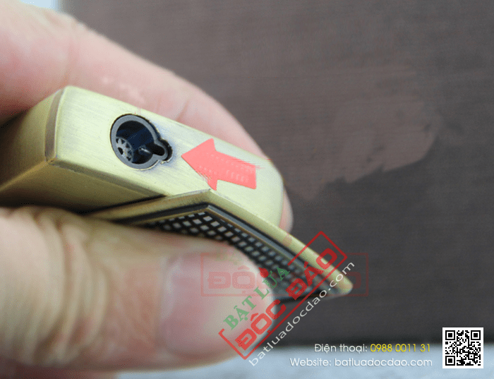 Bật lửa khò hút Cigar (xì gà) cohiba chính hãng loại 1 tia lửa - Mã SP: BLH078