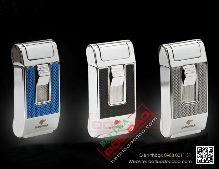 Bật lửa khò hút Cigar (xì gà) Cohiba chính hãng loại 1 tia lửa - Mã SP: BLH090