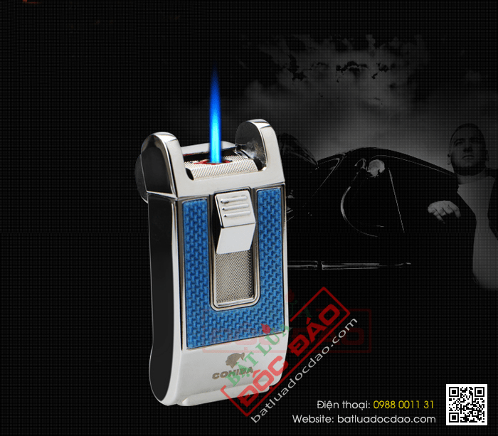 Bật lửa khò hút Cigar (xì gà) Cohiba chính hãng loại 1 tia lửa - Mã SP: BLH090