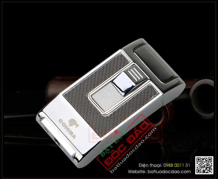 Bật lửa khò hút Cigar (xì gà) Cohiba chính hãng loại 1 tia lửa - Mã SP: BLH090