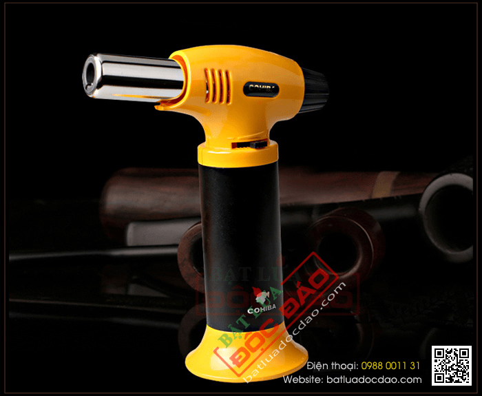 Bật lửa khò hút Cigar (xì gà) Cohiba chính hãng loại 1 tia lửa - Mã SP: BLH111