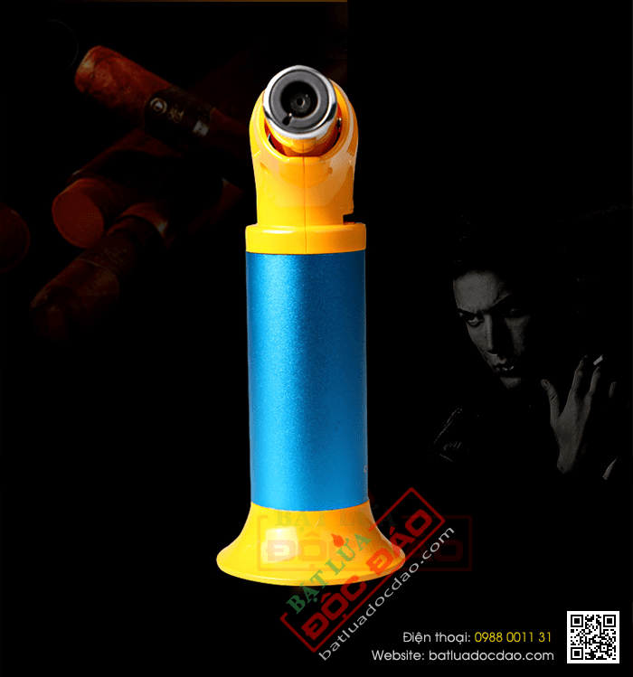 Bật lửa khò hút Cigar (xì gà) Cohiba chính hãng loại 1 tia lửa - Mã SP: BLH111