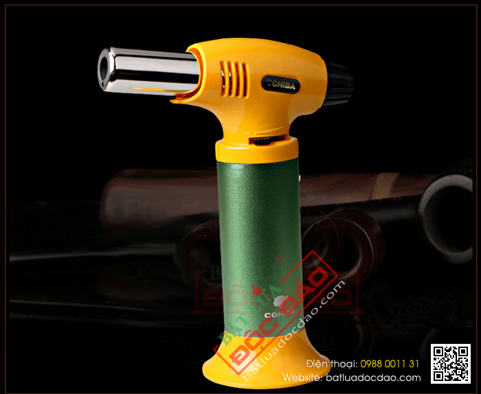 Bật lửa khò hút Cigar (xì gà) Cohiba chính hãng loại 1 tia lửa - Mã SP: BLH111