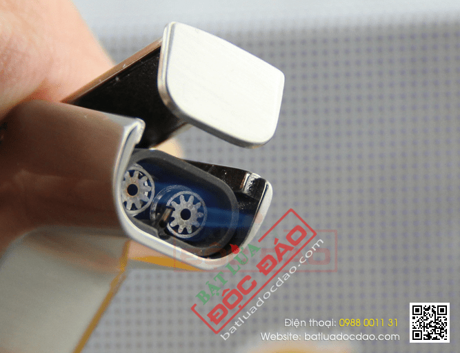 Bật lửa khò hút Cigar (xì gà) Cohiba chính hãng loại 2 tia lửa - Mã SP: BLH011