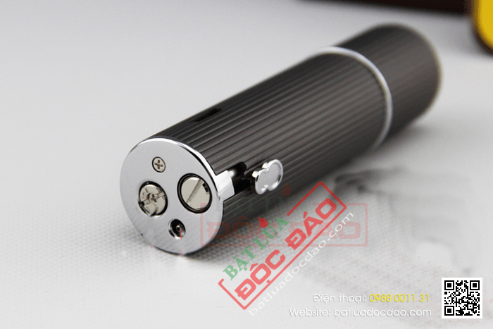 Bật lửa khò hút Cigar (xì gà) cohiba chính hãng loại 3 tia lửa cực mạnh - Mã SP: BLH073