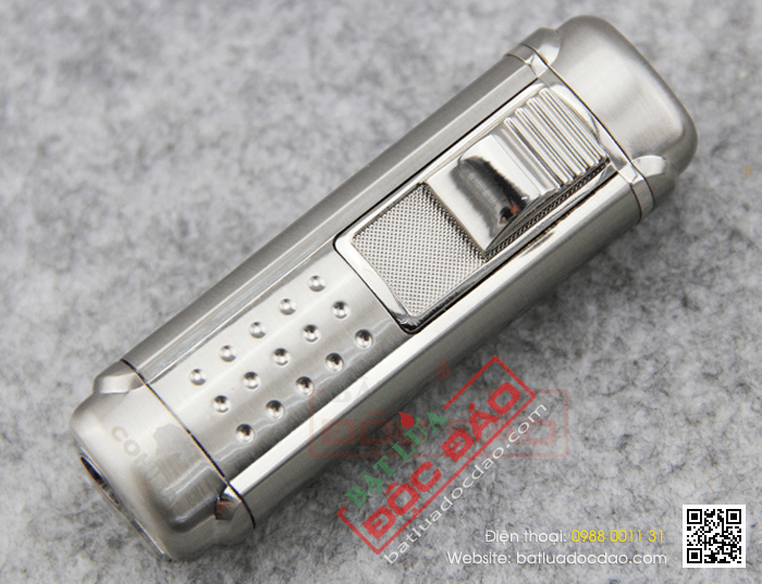 Bật lửa khò hút Cigar (xì gà) Cohiba chính hãng loại 4 tia lửa cực mạnh - Mã SP: BLH027