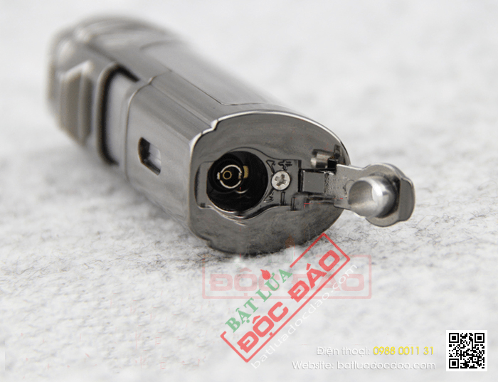 Bật lửa khò hút Cigar (xì gà) Cohiba chính hãng loại 4 tia lửa cực mạnh trang bị đục lỗ Cigar - Mã SP: BLH050