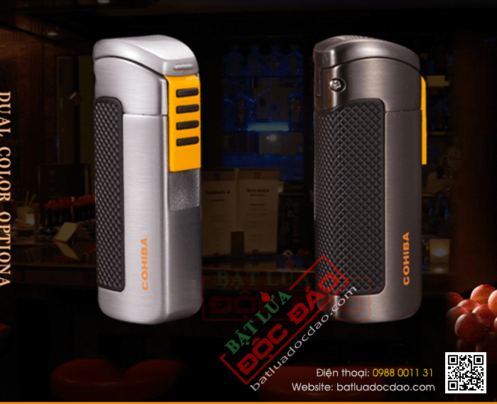 Bật lửa khò hút Cigar (xì gà) Cohiba chính hãng - Mã SP: CJL05