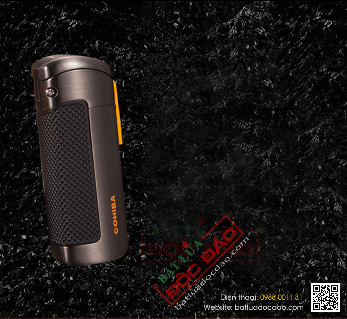 Bật lửa khò hút Cigar (xì gà) Cohiba chính hãng - Mã SP: CJL05