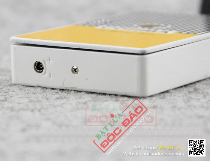 Bật lửa khò hút Cigar (xì gà) chính hãng Cohiba loại 2 tia lửa màu cam - Mã SP: BLH020