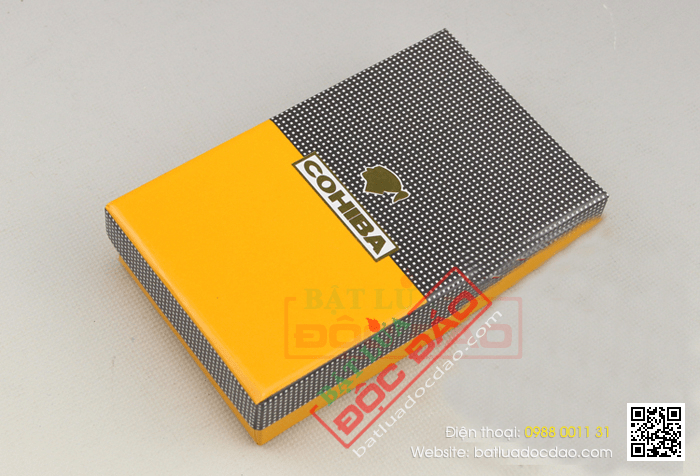 Bật lửa khò hút Cigar (xì gà) cohiba loại 3 tia lửa cực mạnh - Mã SP: BLH086