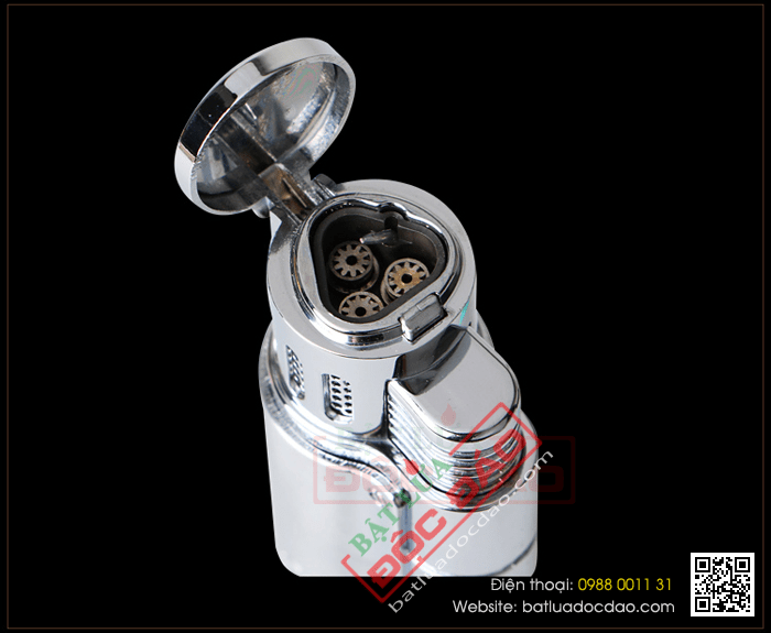 Bật lửa khò hút Cigar (xì gà) Cohiba loại 3 tia lửa cực mạnh - Mã SP: CL116