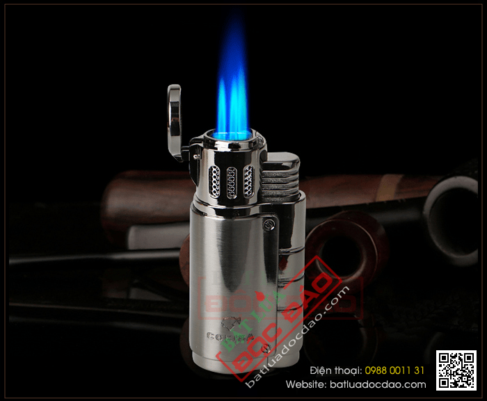 Bật lửa khò hút Cigar (xì gà) Cohiba loại 3 tia lửa cực mạnh - Mã SP: CL116