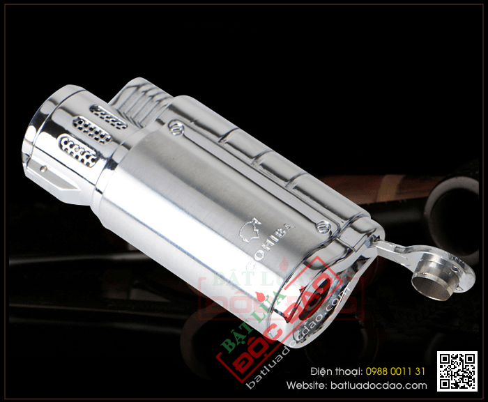 Bật lửa khò hút Cigar (xì gà) Cohiba loại 3 tia lửa cực mạnh - Mã SP: CL116