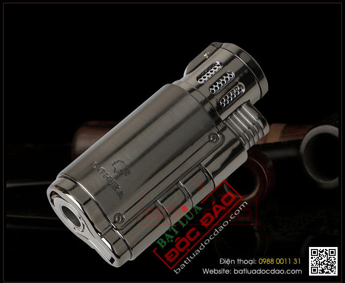 Bật lửa khò hút Cigar (xì gà) Cohiba loại 3 tia lửa cực mạnh - Mã SP: CL116