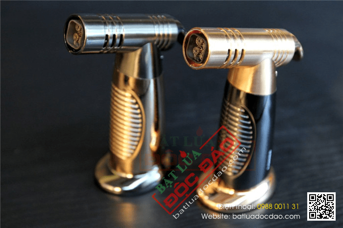 Bật lửa khò xì gà loại để bàn 4 tia Cohiba - Mã SP: COB68