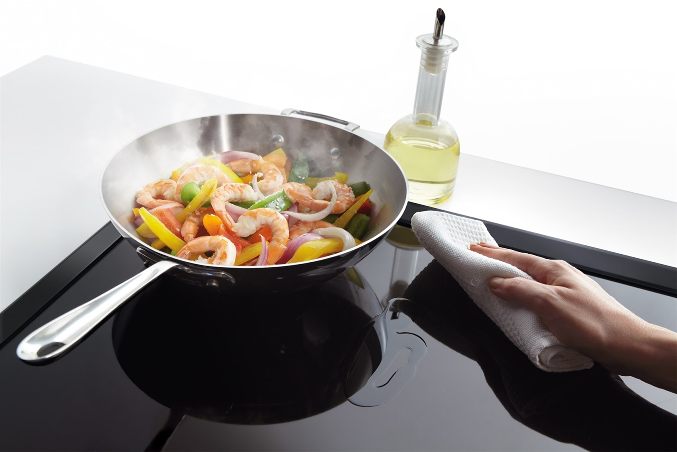 Bếp Từ 3 Bếp Kocher DI 855GE, Kocher DI 855GE Nấu Nhanh Tiết Kiệm Điện