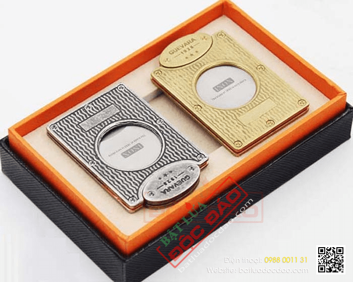 Dao cắt xì gà (cigar) Guevara cao cấp - Mã SP: C98
