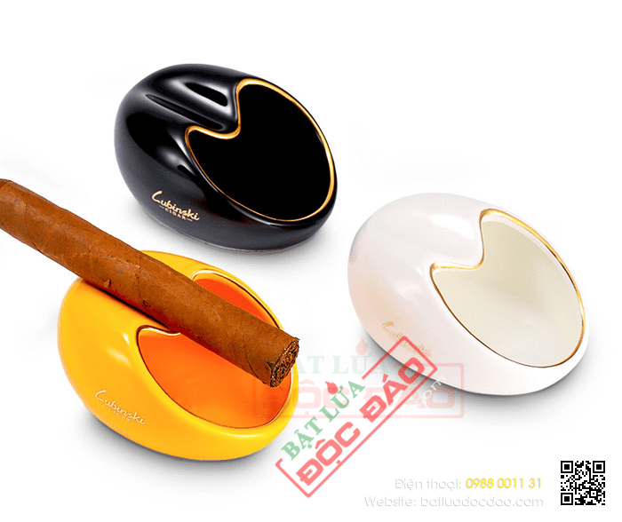 Gạt tàn xì gà (cigar) 1 điếu gốm sứ Cohiba - Mã SP: A03