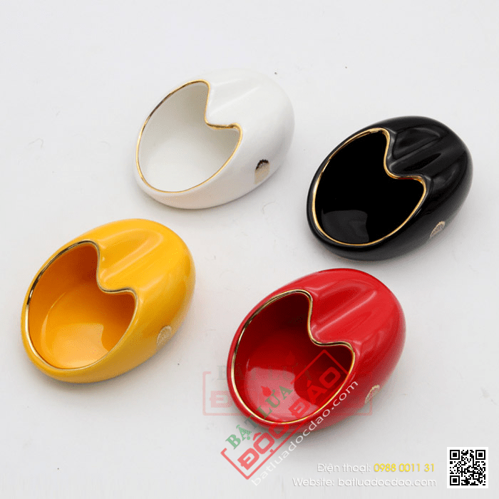 Gạt tàn xì gà (cigar) 1 điếu gốm sứ Cohiba - Mã SP: A03