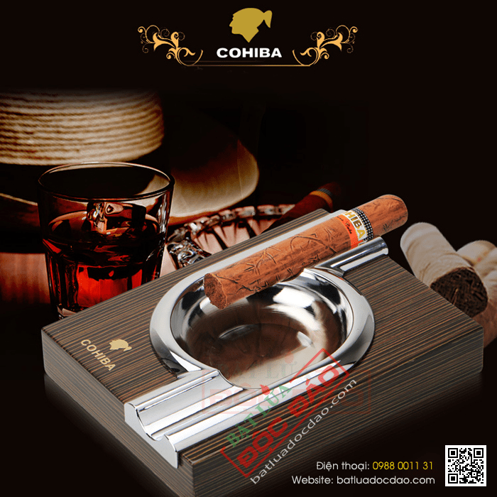 Gạt tàn Cigar (xì gà) cao cấp chính hãng Cohiba - Mã SP: CG233