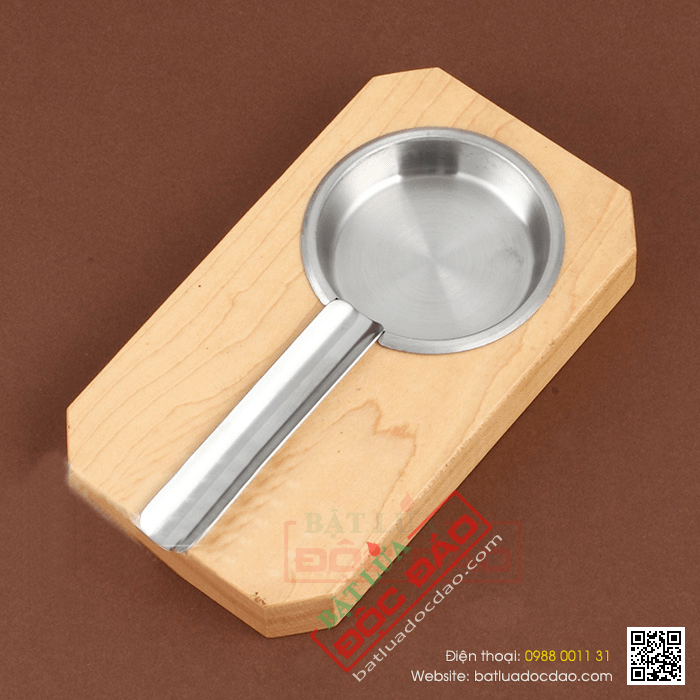 Gạt tàn Cigar (xì gà) Cohiba chất liệu gỗ, kim loại cao cấp - Mã SP: FY1140